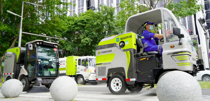 智慧环卫技术加持，威廉希尔助力深圳数字抗疫